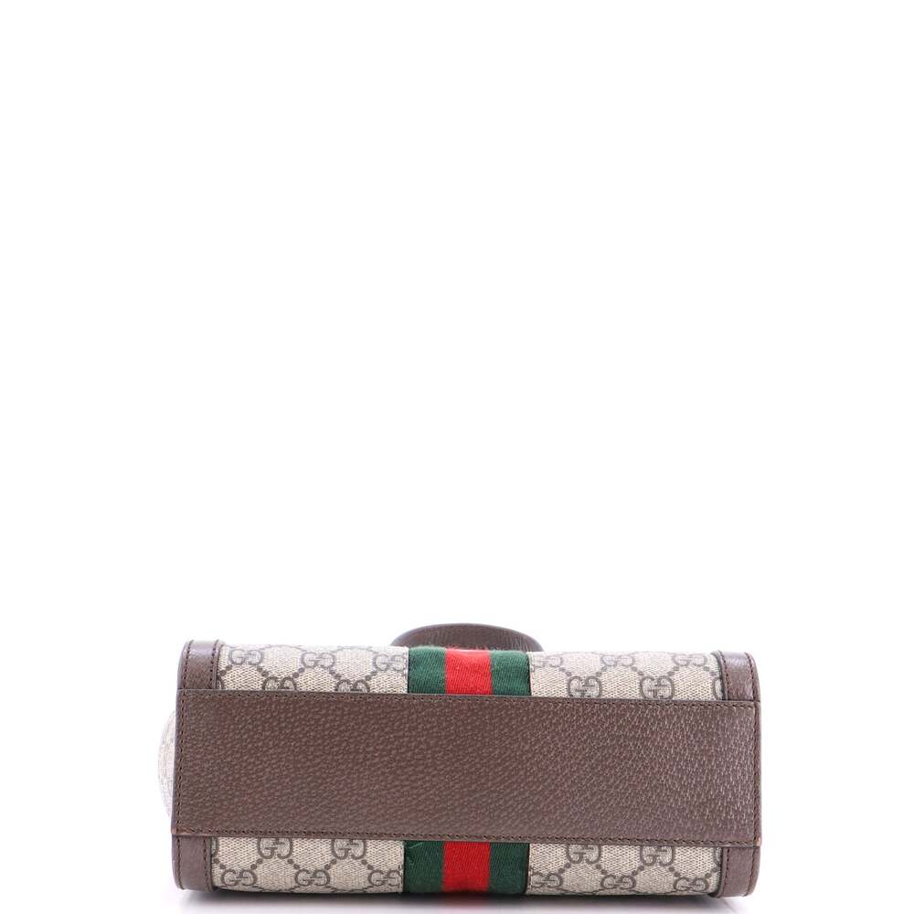 Gucci Ophidia Top Handle Tote Gg Coated #249527G18B - Picture 4 of 7